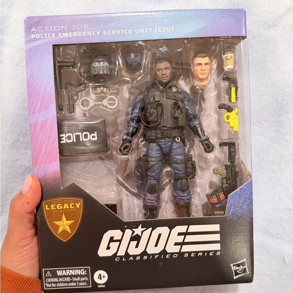 GI Joe Classified Police Emergency Service Unit Legacy Officer - NEW
